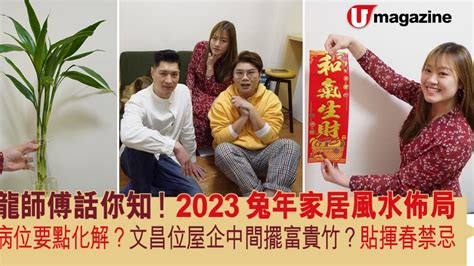 2023年病位化解|2023兔年家居風水佈局 龍師傅話你知！ 病位要點化。